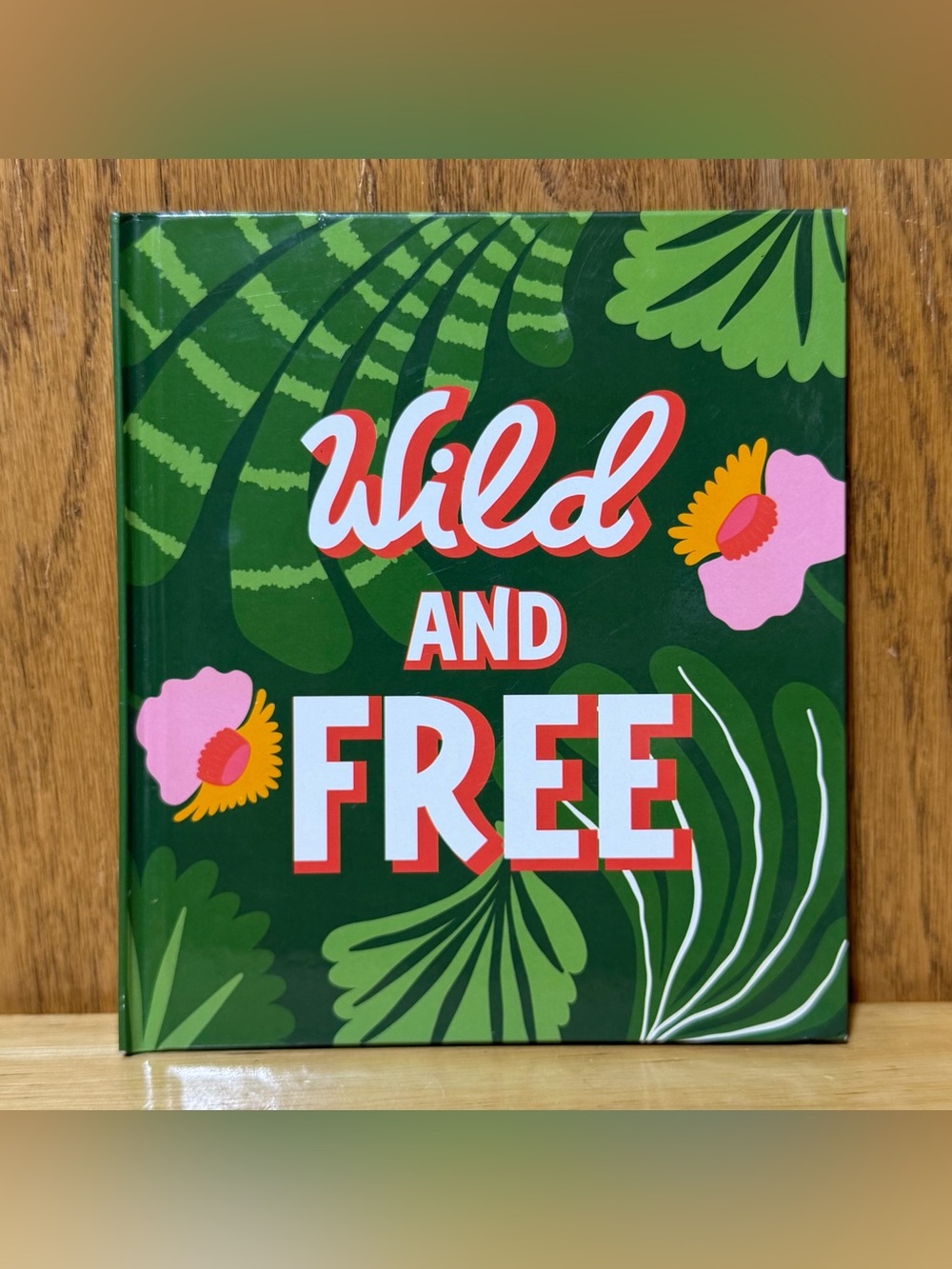 The Clever Factory Wild and Free Floral Journal Notebook Courage Positivity NEW